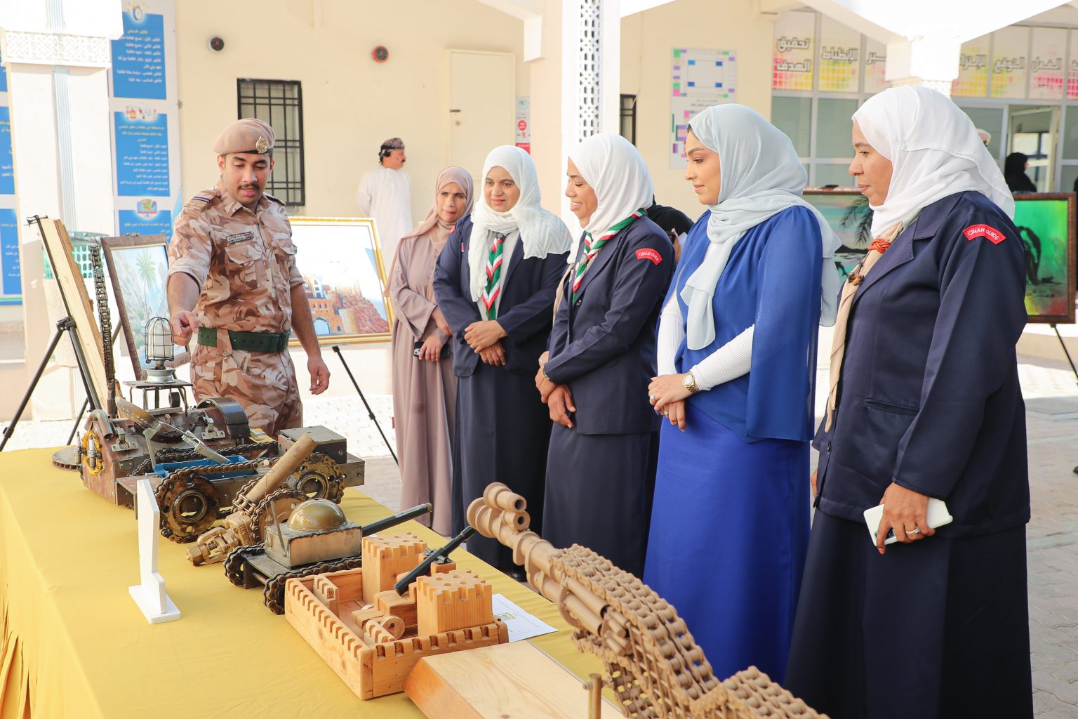 MTC Participates in the Exhibition Held at One of the Local Schools