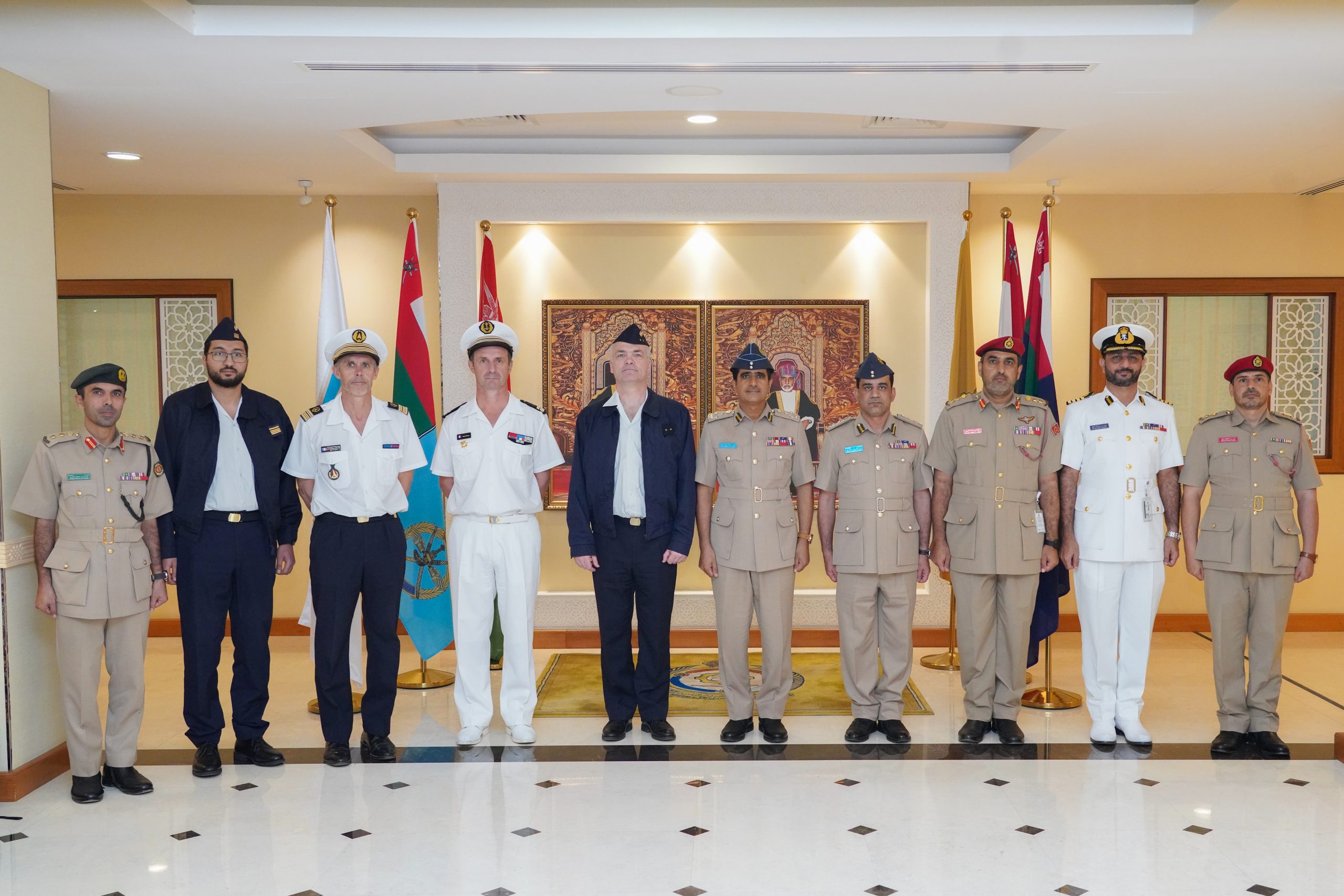 Visit of a delegation from the defense equipment committee (Omani-French)